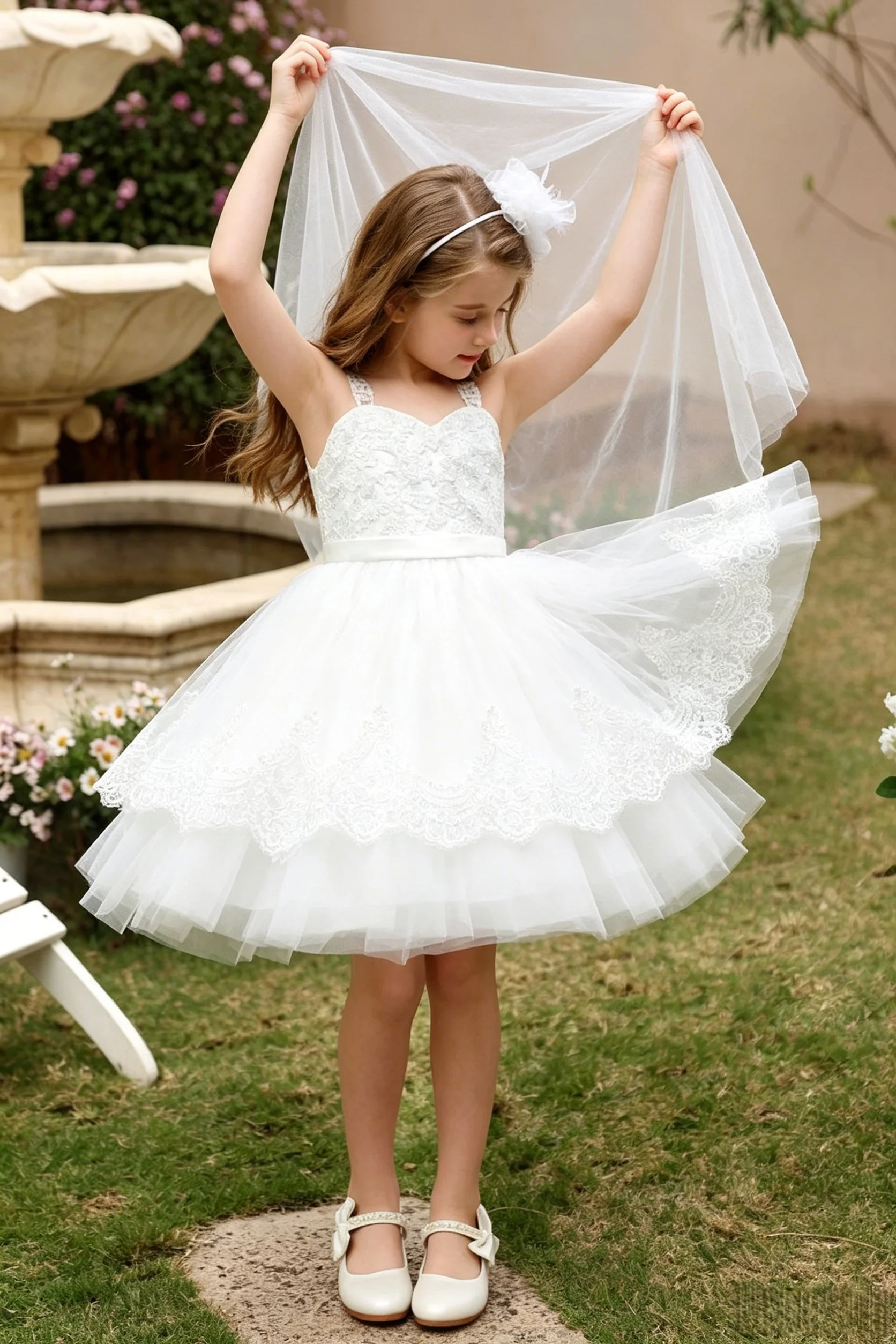 POD Flower Girl Dress Baptismal Costume for Baby Girls Party Dresses Weddings Flower Child Lace Tulle Evening Gown Customized
POD Flower Girl Dress Baptismal Costume for Baby Girls Party Dresses Weddings Flower Child Lace Tulle Evening Gown Customized