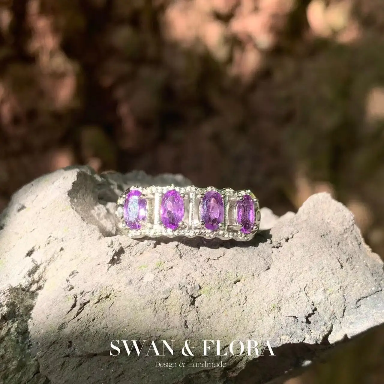 MM Natural Amethyst Ring Adjustable Female Ring Jewelry for Women Gift Wholesale High Quality Vintage Fine
MM Natural Amethyst Ring Adjustable Female Ring Jewelry for Women Gift Wholesale High Quality Vintage Fine