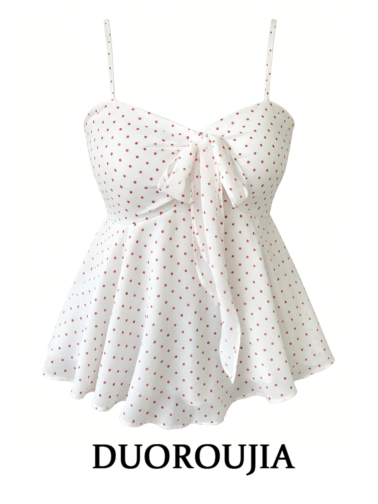 Sweet Style Polka Dot Strap Vest Women's plus Size Summer Fashion Knot Lace Trim Top Korean Style High Waist Short ...
Sweet Style Polka Dot Strap Vest Women's plus Size Summer Fashion Knot Lace Trim Top Korean Style High Waist Short ...