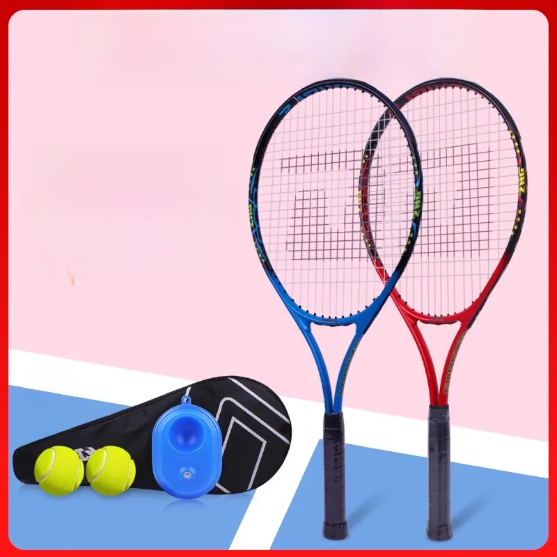 Red Double Happin Tennis Raet Set for Men And Women with String Beginner Kit Children's Training Equipment Egg ape Hard
Red Double Happin Tennis Raet Set for Men And Women with String Beginner Kit Children's Training Equipment Egg ape Hard