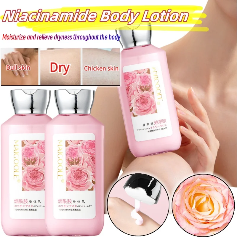 Niacinamide Body Lotion 235ml Moisturizing and Moisturizing To Improve Rough, Tender, Refreshing and Non-stick Body Lotion
Niacinamide Body Lotion 235ml Moisturizing and Moisturizing To Improve Rough, Tender, Refreshing and Non-stick Body Lotion