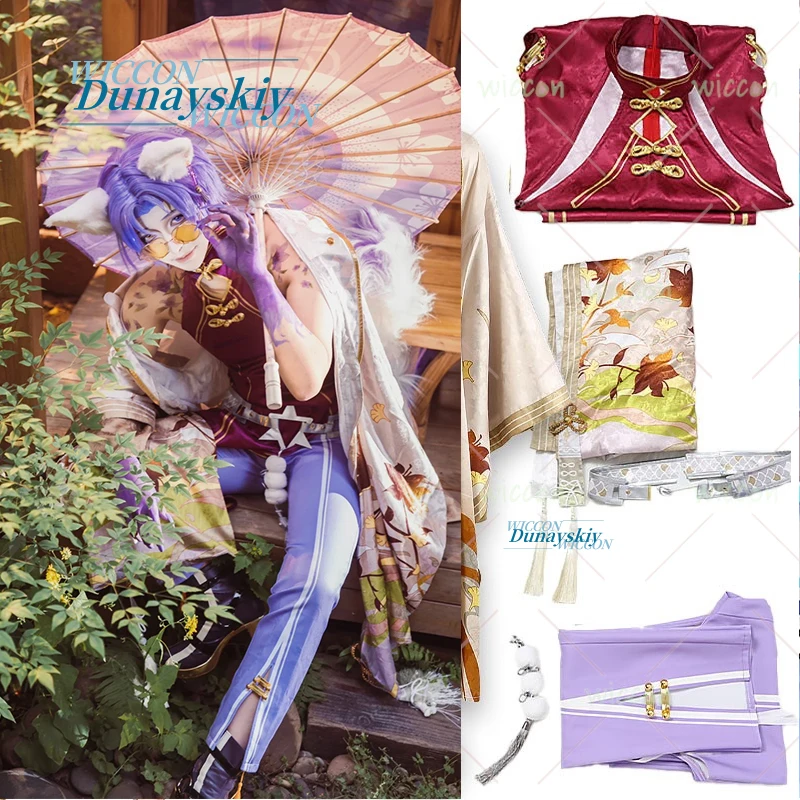 Anime Game Roleplay Outfit Nu Carnival Kuya Foxfire Reminiscence Cosplay Costume Custom Made Halloween Party Performance Wear
Anime Game Roleplay Outfit Nu Carnival Kuya Foxfire Reminiscence Cosplay Costume Custom Made Halloween Party Performance Wear