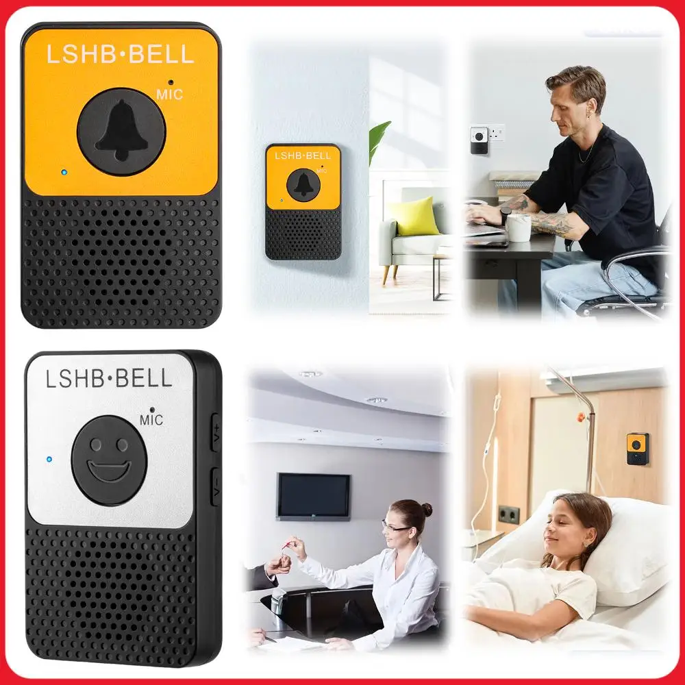 Wireless Voice Intercom Doorbell 8 Level Volume & LED Flash 800ft Long Range Door Intercoms System for House Classroom
Wireless Voice Intercom Doorbell 8 Level Volume & LED Flash 800ft Long Range Door Intercoms System for House Classroom