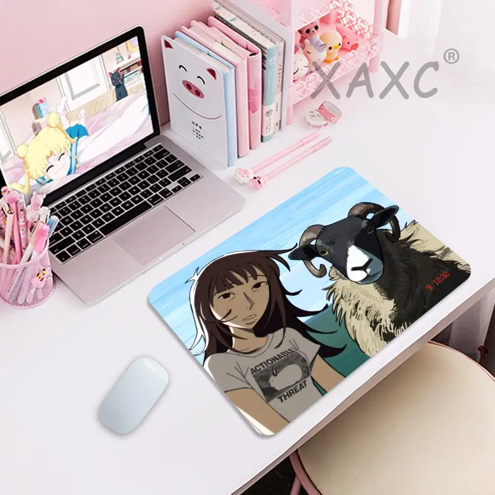 HYBXAXC Anime Girl & Black Sheep Small Mouse Pad,Whimsical Indie Desk Decor Desktop Computer Keyboard Wireless Boy Girl Gift
HYBXAXC Anime Girl & Black Sheep Small Mouse Pad,Whimsical Indie Desk Decor Desktop Computer Keyboard Wireless Boy Girl Gift