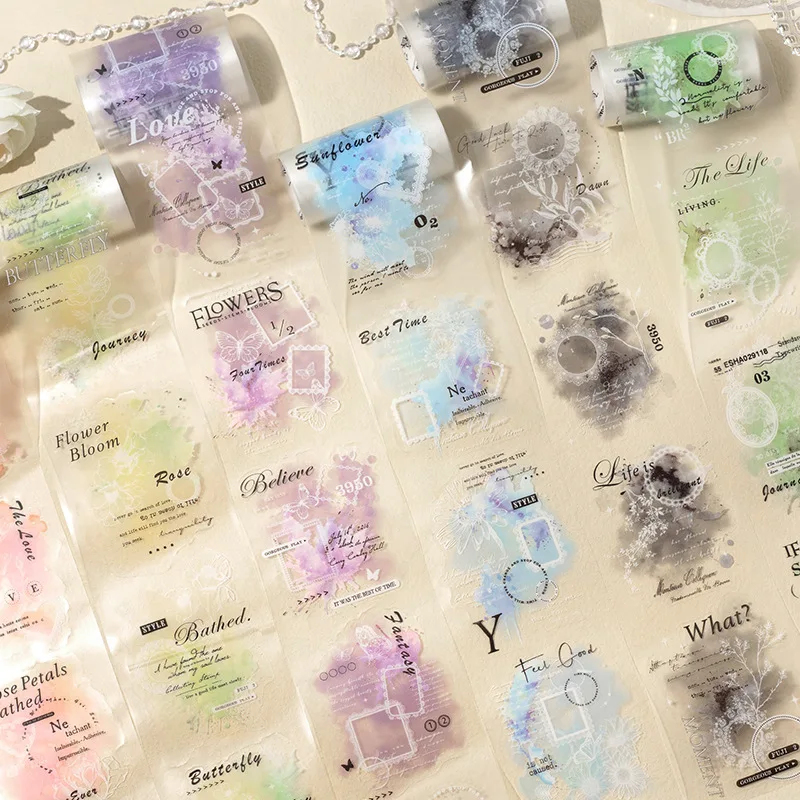 1pcs/1lot Decorative Adhesive Tapes Romantic as a poem Mask Tapes Scrapbooking DIY Paper Japanese Stickers
1pcs/1lot Decorative Adhesive Tapes Romantic as a poem Mask Tapes Scrapbooking DIY Paper Japanese Stickers