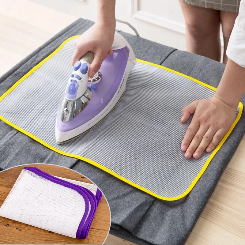 Random Colors Cloth Protective Press Mesh Insulation Ironing Board Mat Cover Against Pressing Pad Mini Iron Ironing Mat Tools
Random Colors Cloth Protective Press Mesh Insulation Ironing Board Mat Cover Against Pressing Pad Mini Iron Ironing Mat Tools