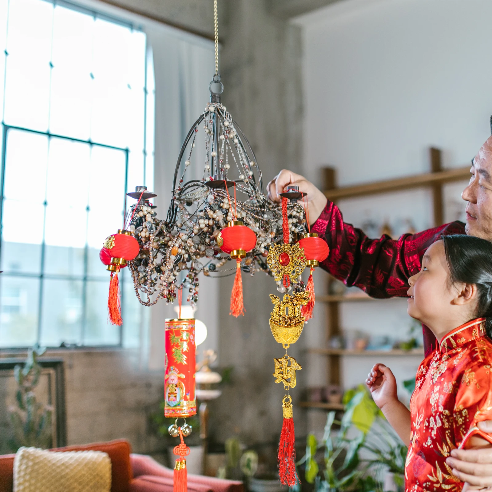 10 Pcs New Year Decorations Chinese Pendants Traditional Dragon Hanging Spring Festival
10 Pcs New Year Decorations Chinese Pendants Traditional Dragon Hanging Spring Festival