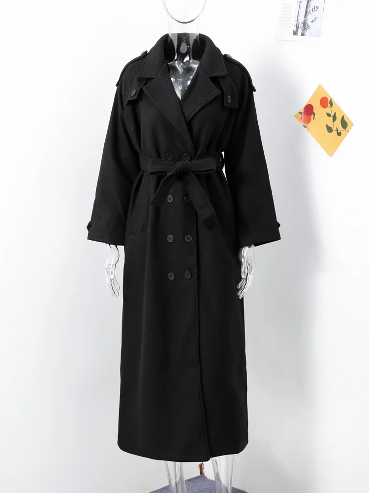 Elegant Faux Fur Long Coat Women Long Sleeve Lapel Loose Woolen Female Maxi Outwears 2025 Autumn Winter Luxury Gary Lady Jackets
Elegant Faux Fur Long Coat Women Long Sleeve Lapel Loose Woolen Female Maxi Outwears 2025 Autumn Winter Luxury Gary Lady Jackets