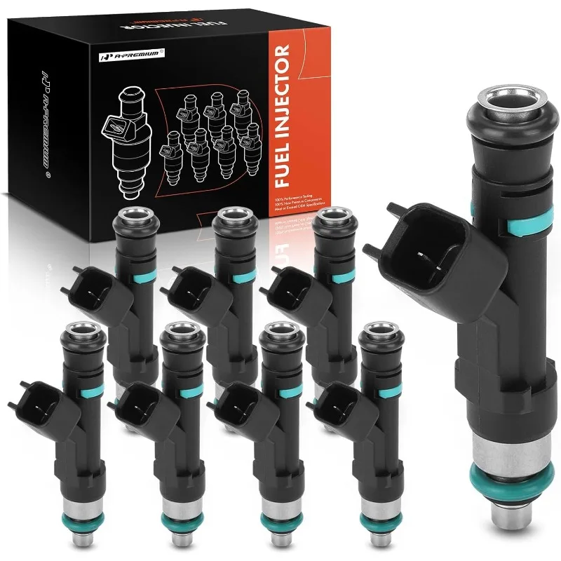 A-Premium Fuel Injectors Compatible with F-150 2009-2010, Expedition 2009-2014 & Navigator 2009-2014, 5.4L 8-PC Set
A-Premium Fuel Injectors Compatible with F-150 2009-2010, Expedition 2009-2014 & Navigator 2009-2014, 5.4L 8-PC Set