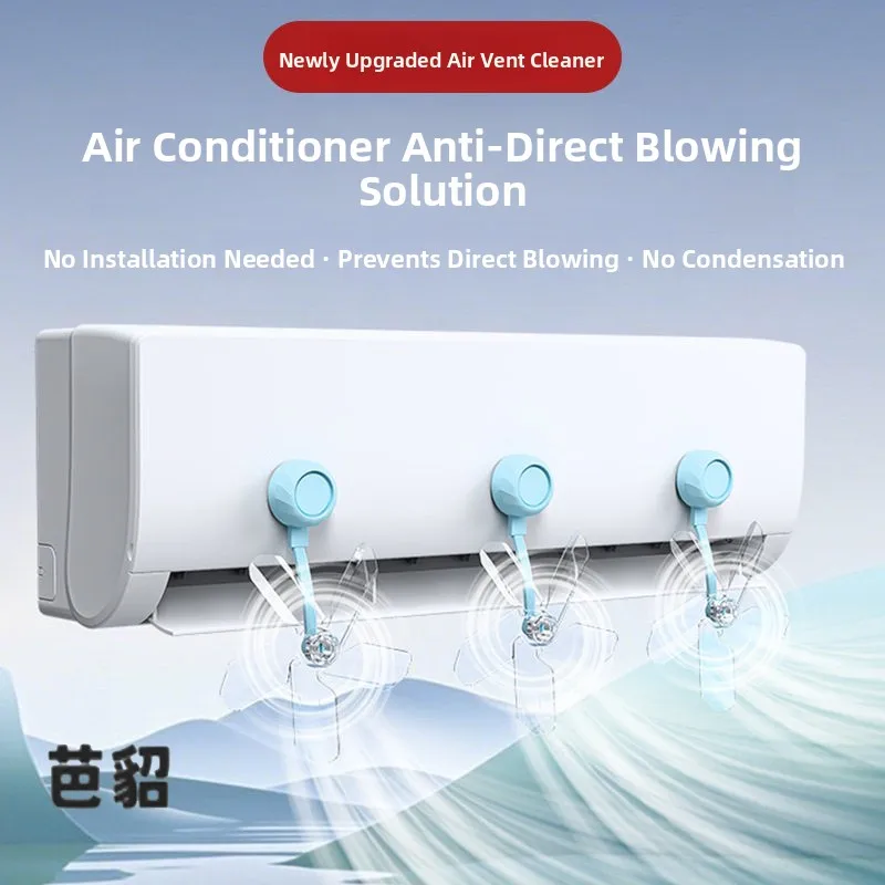 Wall-Mounted Air Conditioner Diffuser Fan Indoor Climate Control Wind Cooling Device Household Small Wind Guiding Tool
Wall-Mounted Air Conditioner Diffuser Fan Indoor Climate Control Wind Cooling Device Household Small Wind Guiding Tool