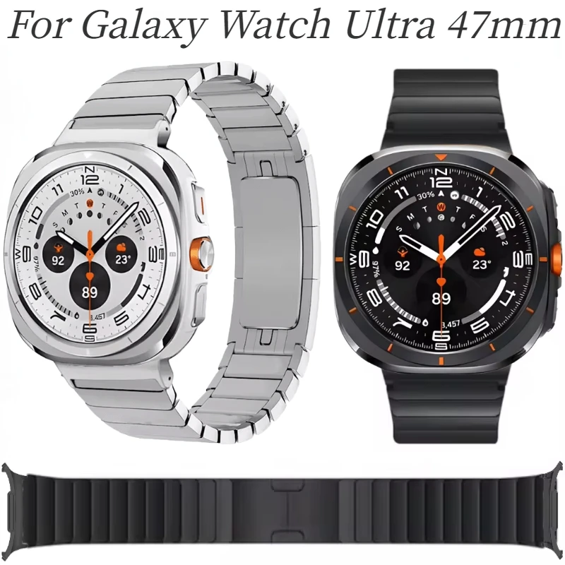 Металлический браслет из нержавеющей стали для Samsung Galaxy Watch Ultra Band 47 мм, классический браслет для Galaxy Watch Ultra
Металлический браслет из нержавеющей стали для Samsung Galaxy Watch Ultra Band 47 мм, классический браслет для Galaxy Watch Ultra