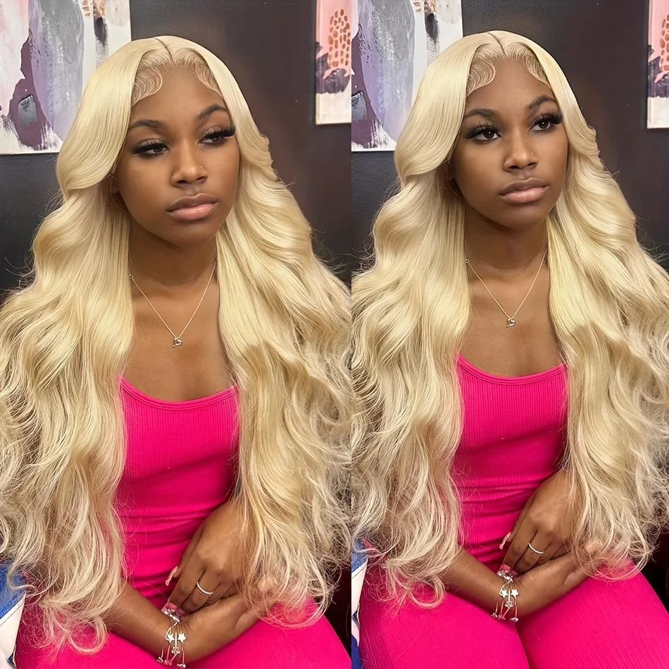 13x6 Blonde 613 Body Wave 13x4 HD Lace Frontal Human Hair Wigs 30 36 Inch Honey Colored Lace Front Preplucked Wig For Women
13x6 Blonde 613 Body Wave 13x4 HD Lace Frontal Human Hair Wigs 30 36 Inch Honey Colored Lace Front Preplucked Wig For Women