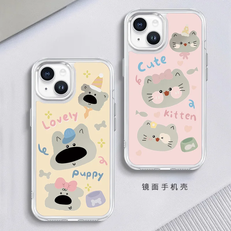 Cartoon mirror for women, Apple 16promax mobile phone case 15/14p mobile phone case 13 anti-drop 11 mirror 12 sets
Cartoon mirror for women, Apple 16promax mobile phone case 15/14p mobile phone case 13 anti-drop 11 mirror 12 sets