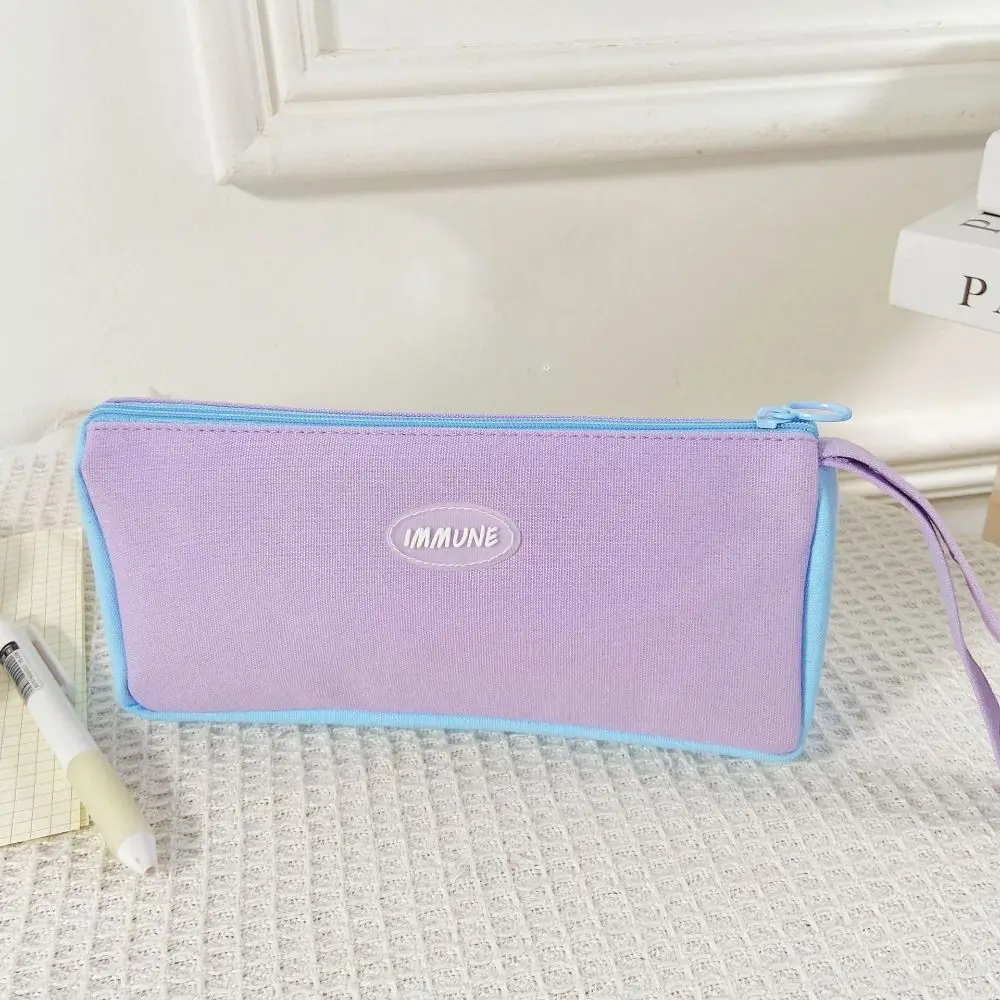 Large Capacity Macaron Color Pen Cases Canvas Portable Handle Design Stationery Storage Bags Spacious Fashion Pencil Bag School
Large Capacity Macaron Color Pen Cases Canvas Portable Handle Design Stationery Storage Bags Spacious Fashion Pencil Bag School