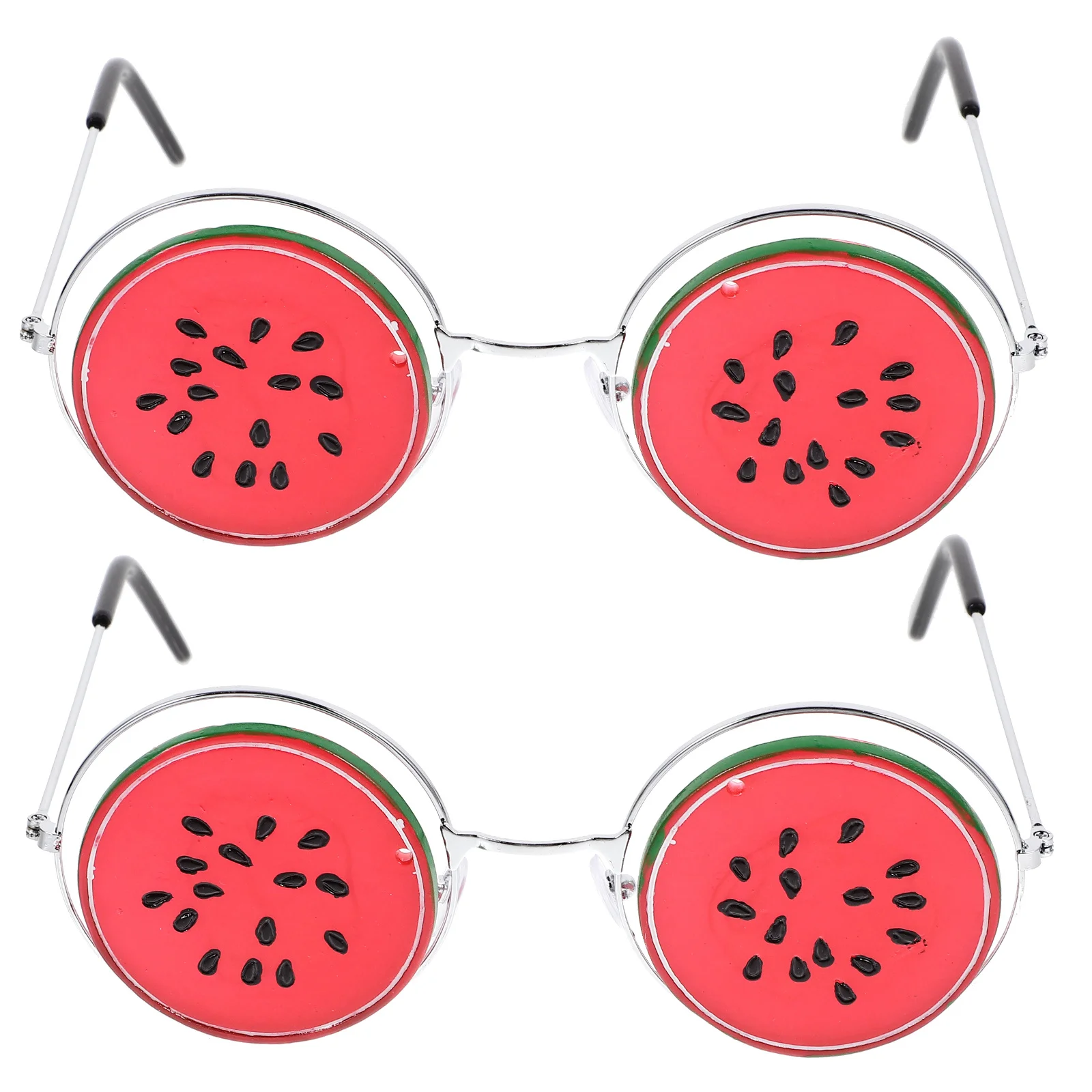 2Pcs Funny Watermelon Glasses Party Glasses Cosplay Eyeglasses Lightweight Durable Photo Prop for Wedding Beach
2Pcs Funny Watermelon Glasses Party Glasses Cosplay Eyeglasses Lightweight Durable Photo Prop for Wedding Beach