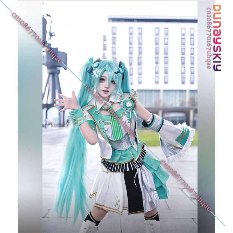 SAIKOU*/Anime Game Project Sekai Fifth Anniversary Cosplay Mikuuu Costume Idol Stage Uniform Mint Green Y2K Fashion Dress Wigs
SAIKOU*/Anime Game Project Sekai Fifth Anniversary Cosplay Mikuuu Costume Idol Stage Uniform Mint Green Y2K Fashion Dress Wigs