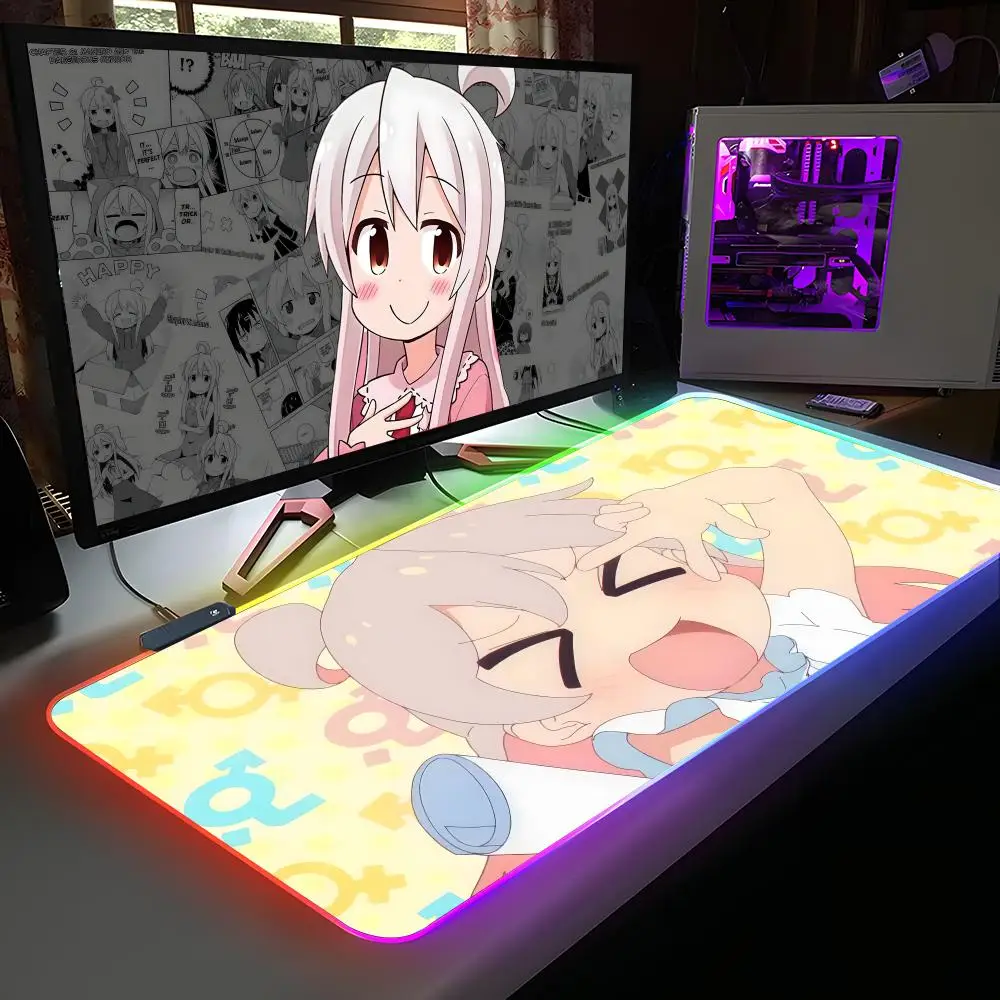 Коврик для мыши Mahiro Oyama Onimai RGB, резиновый, для компьютера и ноутбука, официальный, игровой, цветной, киберспортивный, эстетичный, стильный, модный, люксовый коврик
Коврик для мыши Mahiro Oyama Onimai RGB, резиновый, для компьютера и ноутбука, официальный, игровой, цветной, киберспортивный, эстетичный, стильный, модный, люксовый коврик