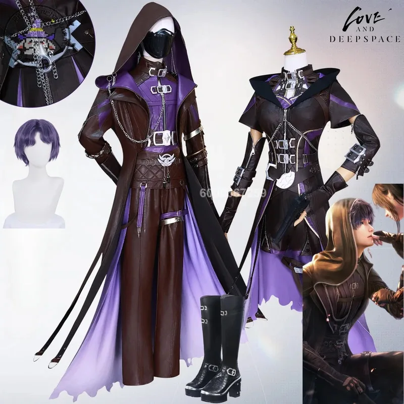 Игра Love and Deepspace Rafayel Косплей Костюм Аниме Ролевые игры Фиолетовый костюм для мужчин и женщин Хэллоуин Love Live Party Comic Con
Игра Love and Deepspace Rafayel Косплей Костюм Аниме Ролевые игры Фиолетовый костюм для мужчин и женщин Хэллоуин Love Live Party Comic Con