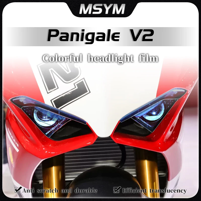 Motorcycle Headlight taillight film instrument film protective film sticker modification accessories For Ducati Panigale V2 2024
Motorcycle Headlight taillight film instrument film protective film sticker modification accessories For Ducati Panigale V2 2024