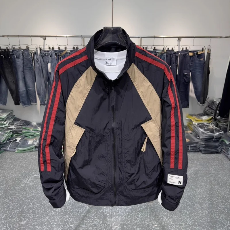 Весенне-осенняя мужская верхняя одежда Jaet с воротником-стойкой, цветная блузка, рабочая одежда Personali, длинная полиэфирная ткань све
Весенне-осенняя мужская верхняя одежда Jaet с воротником-стойкой, цветная блузка, рабочая одежда Personali, длинная полиэфирная ткань све