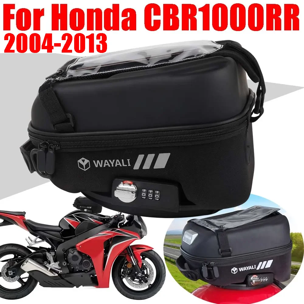 For Honda CBR1000RR CBR1000 CBR 1000 RR 1000RR 2004 - 2013 Accessories Tank Bag Storage Luggage Tanklock Bag GPS Navigation Bags
For Honda CBR1000RR CBR1000 CBR 1000 RR 1000RR 2004 - 2013 Accessories Tank Bag Storage Luggage Tanklock Bag GPS Navigation Bags
