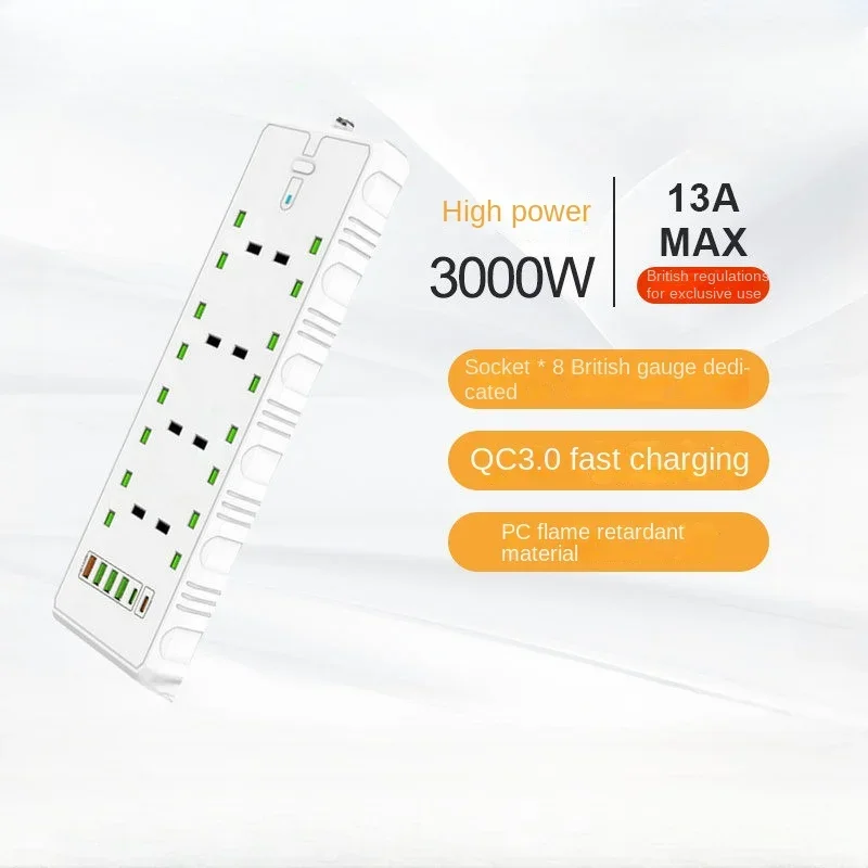 Многофункциональный Сетевой удлинитель UK, независимый переключатель с USB-соединительной платой, многофункциональная розетка с 2-Метровой кабельной платой
Многофункциональный Сетевой удлинитель UK, независимый переключатель с USB-соединительной платой, многофункциональная розетка с 2-Метровой кабельной платой