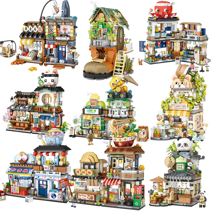 Street View Shop Building Blocks House Toy,Kid's toy Mini DIY Building Blocks Model Construction Toy Gift for 6-12 Years Old
Street View Shop Building Blocks House Toy,Kid's toy Mini DIY Building Blocks Model Construction Toy Gift for 6-12 Years Old