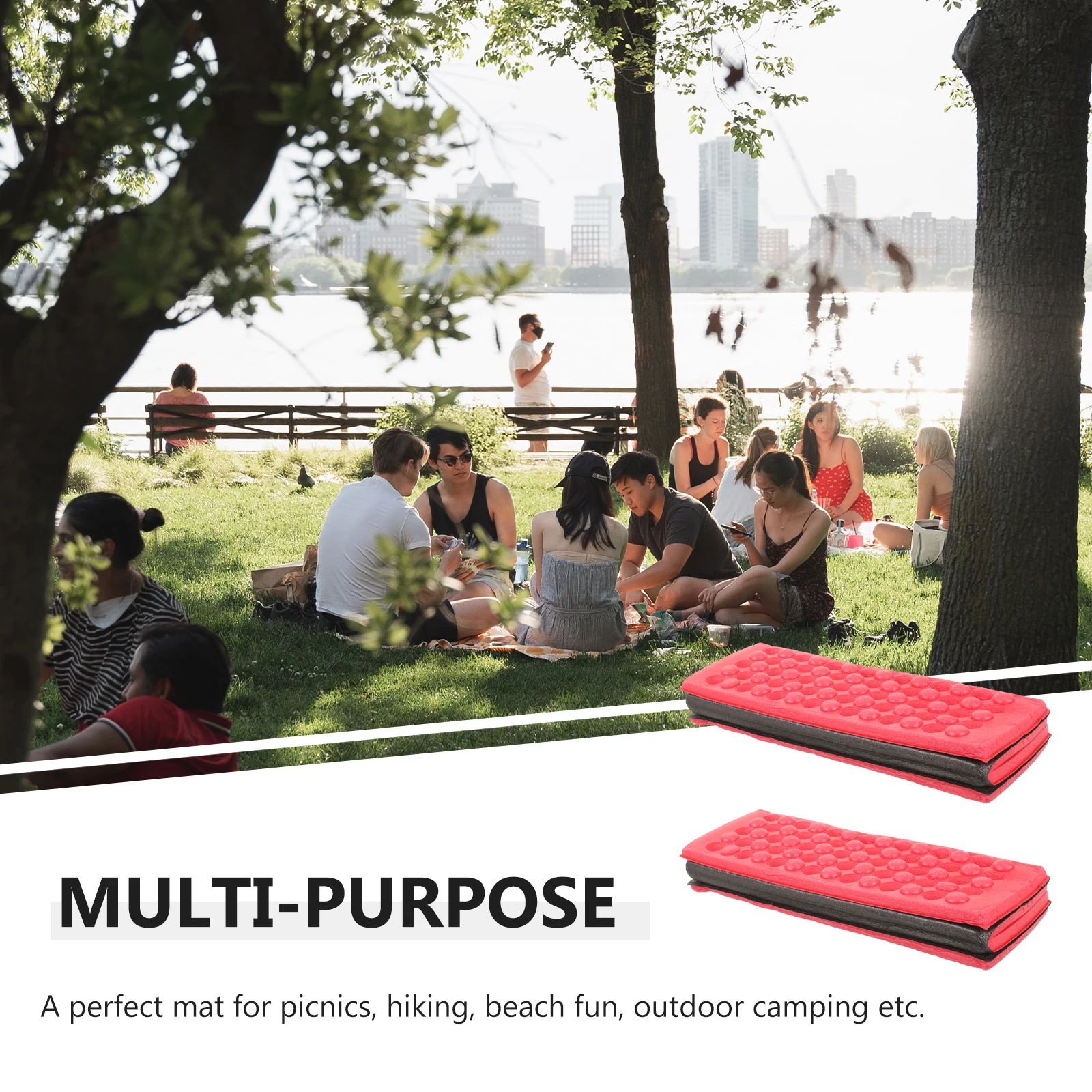 2 Pcs Portable Camping Pad Durable Waterproof Picnic Blanket Foldable Travel Lightweight Outdoor Hiking Beach Fun Crawling
2 Pcs Portable Camping Pad Durable Waterproof Picnic Blanket Foldable Travel Lightweight Outdoor Hiking Beach Fun Crawling