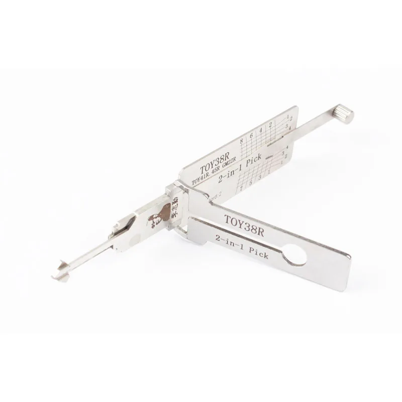 Оригинальные инструменты LISHI TOY38R 2 в 1, выборка TOY41R 45R GM22R, набор отмычек для открытия, набор слесарных инструментов
Оригинальные инструменты LISHI TOY38R 2 в 1, выборка TOY41R 45R GM22R, набор отмычек для открытия, набор слесарных инструментов