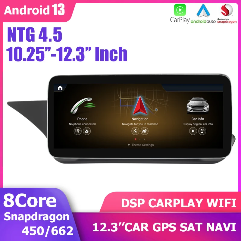 12.3"/10.25“ LHD Android 13 Carplay GPS Player DSP For Mercedes Benz E-Class W212 S212 2013 2014 Snapdragon BT WIFI 4G
12.3"/10.25“ LHD Android 13 Carplay GPS Player DSP For Mercedes Benz E-Class W212 S212 2013 2014 Snapdragon BT WIFI 4G