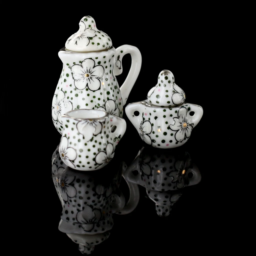 1/12 Dollhouse Miniature Daisy Porcelain Dinning Ware Tea Set Saucer 15pcs
1/12 Dollhouse Miniature Daisy Porcelain Dinning Ware Tea Set Saucer 15pcs