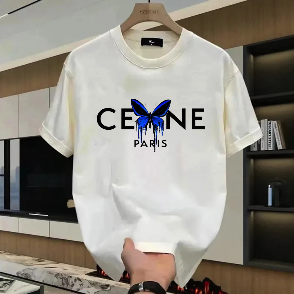 2024 Summer Women's Fashion Luxury Printed T-shirts for FemaleTrend Leisure Pure Cotton Short Sleeves Clothing High-quality Tops
2024 Summer Women's Fashion Luxury Printed T-shirts for FemaleTrend Leisure Pure Cotton Short Sleeves Clothing High-quality Tops