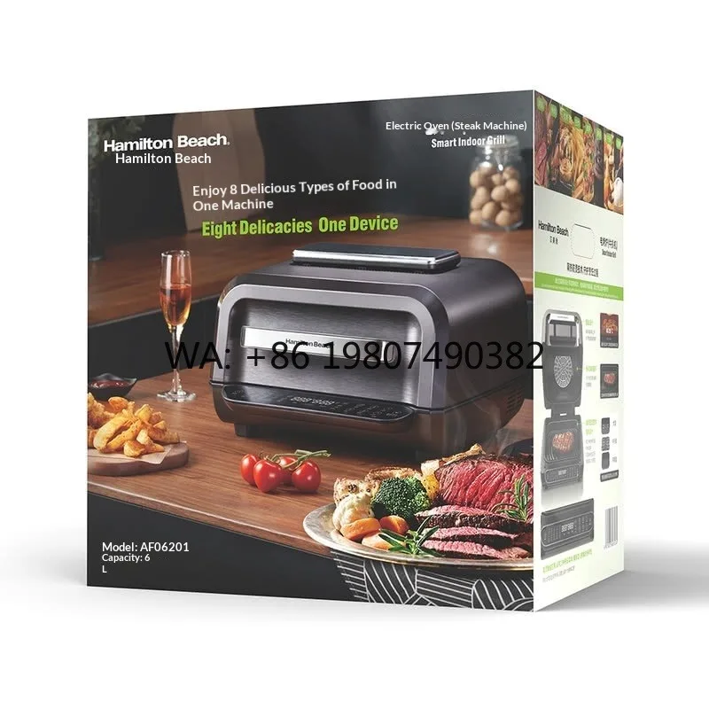 6L Household Multifunctional Air Fryer Barbecue Pan Electric Oven Automatic Temperature Control for Steak Cooking Baking
6L Household Multifunctional Air Fryer Barbecue Pan Electric Oven Automatic Temperature Control for Steak Cooking Baking