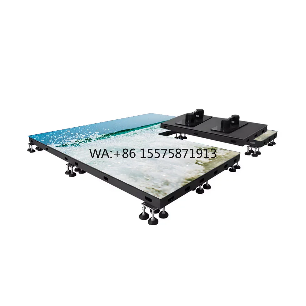 Настраиваемый бестселлерный экран для пола, оптовые поставщики, персонализация, светодиодная напольная плитка для мероприятий
Настраиваемый бестселлерный экран для пола, оптовые поставщики, персонализация, светодиодная напольная плитка для мероприятий