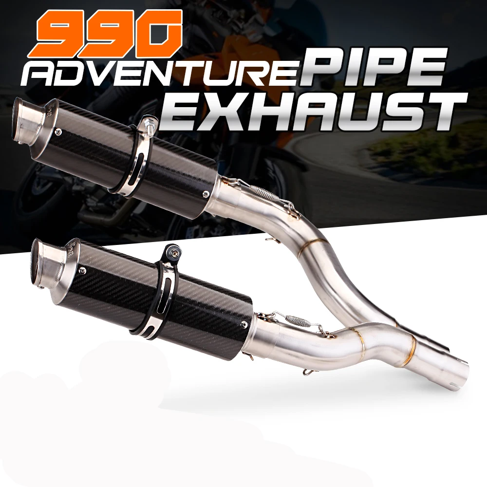 For 990 Adventure 2006-2012 Motocross Escape Slip-on 990 Adventure R / S Motorcycle Exhaust Muffler Middle Link Pipe
For 990 Adventure 2006-2012 Motocross Escape Slip-on 990 Adventure R / S Motorcycle Exhaust Muffler Middle Link Pipe