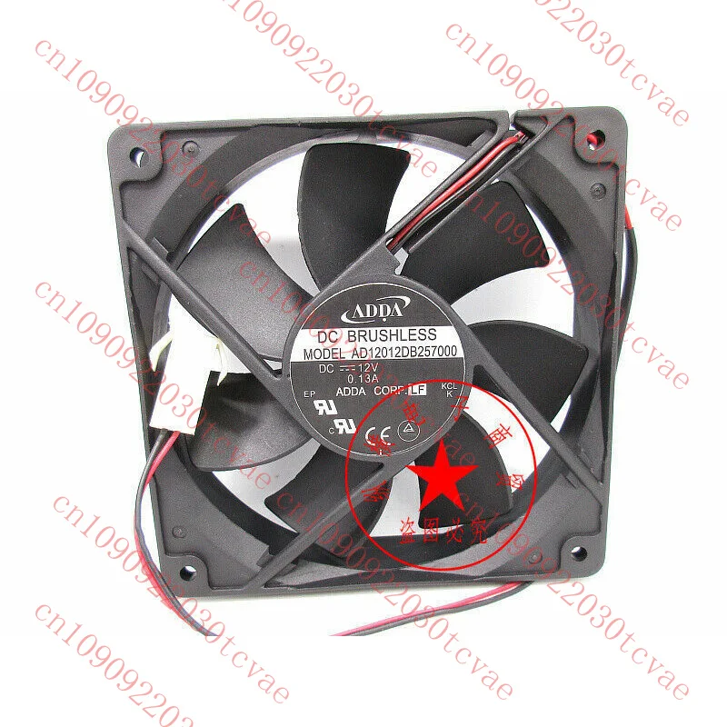 Для ADDA AD12012DB257000 12 см 12 В 0,13 А корпус компьютера ультра-тихий охлаждающий вентилятор 
Для ADDA AD12012DB257000 12 см 12 В 0,13 А корпус компьютера ультра-тихий охлаждающий вентилятор