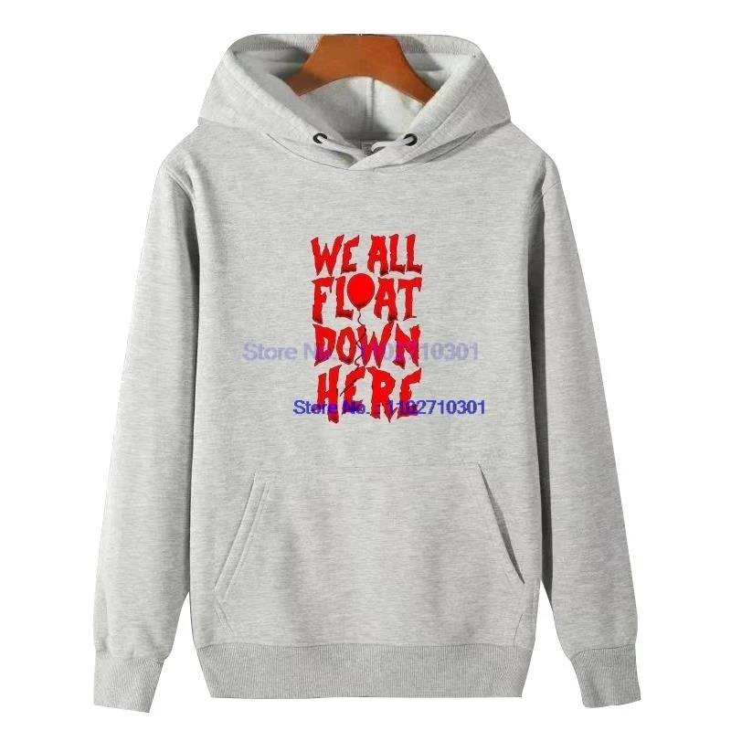 Мужская спортивная толстовка с капюшоном All Float Down Here Slogan Penny Wise Classic Graphic, зимняя, утепленная, с графическим принтом
Мужская спортивная толстовка с капюшоном All Float Down Here Slogan Penny Wise Classic Graphic, зимняя, утепленная, с графическим принтом
