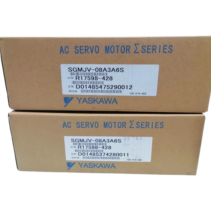 NEW Yaskawa SGMJV-08A3A6S AC Servo Motor Expedited Delivery
NEW Yaskawa SGMJV-08A3A6S AC Servo Motor Expedited Delivery