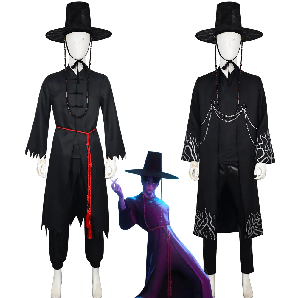 Jinu Cosplay Anime Movie Demon Hunter Saja Boy Kpop Group Singing Korea Style Boy band Idol Halloween Party Costumes
Jinu Cosplay Anime Movie Demon Hunter Saja Boy Kpop Group Singing Korea Style Boy band Idol Halloween Party Costumes