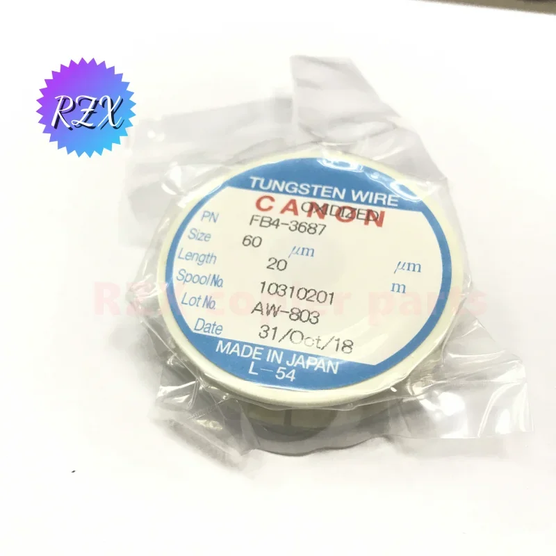 FB4-3687-000 Original new Corona Wire Spool 0.06MM For Canon IR 5000 6570 5570 8500 7105 6075 6065 8105 6800 8285 Electrode wire
FB4-3687-000 Original new Corona Wire Spool 0.06MM For Canon IR 5000 6570 5570 8500 7105 6075 6065 8105 6800 8285 Electrode wire