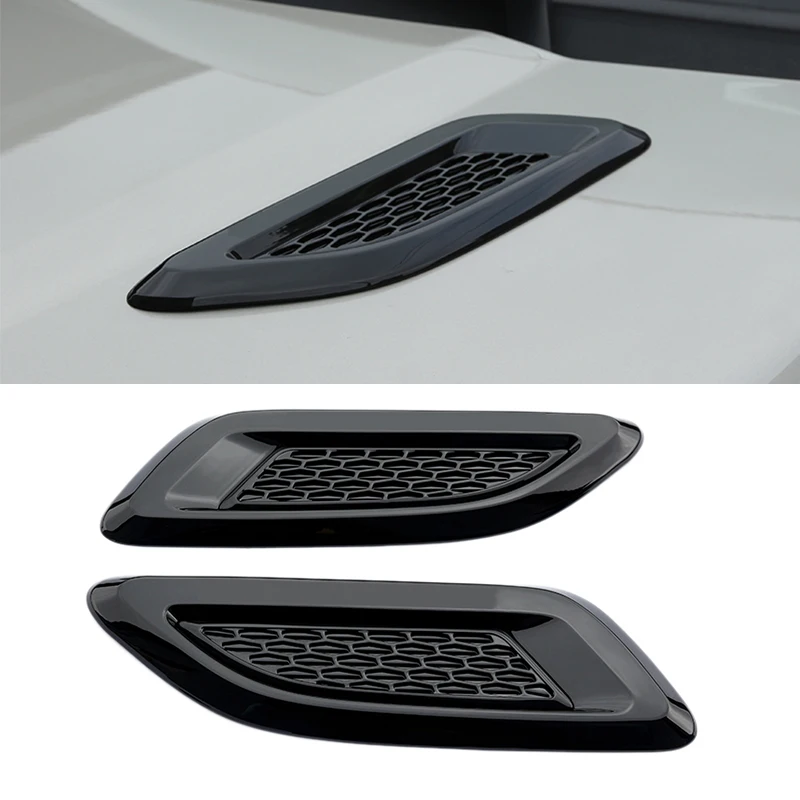 Car Hood Air Vent Outlet Frame Decoration Wing Trim Cover for Land Rover Discovery 5/4 /Freelander 2/Range Rover Evoque SUV etc
Car Hood Air Vent Outlet Frame Decoration Wing Trim Cover for Land Rover Discovery 5/4 /Freelander 2/Range Rover Evoque SUV etc