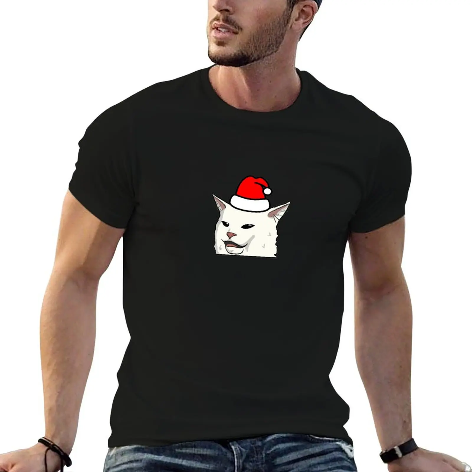 Woman yelling at cat Meme Christmas Edition T-Shirt hippie clothes graphic t shirts cotton man t-shirts oversizeds shirts men
Woman yelling at cat Meme Christmas Edition T-Shirt hippie clothes graphic t shirts cotton man t-shirts oversizeds shirts men