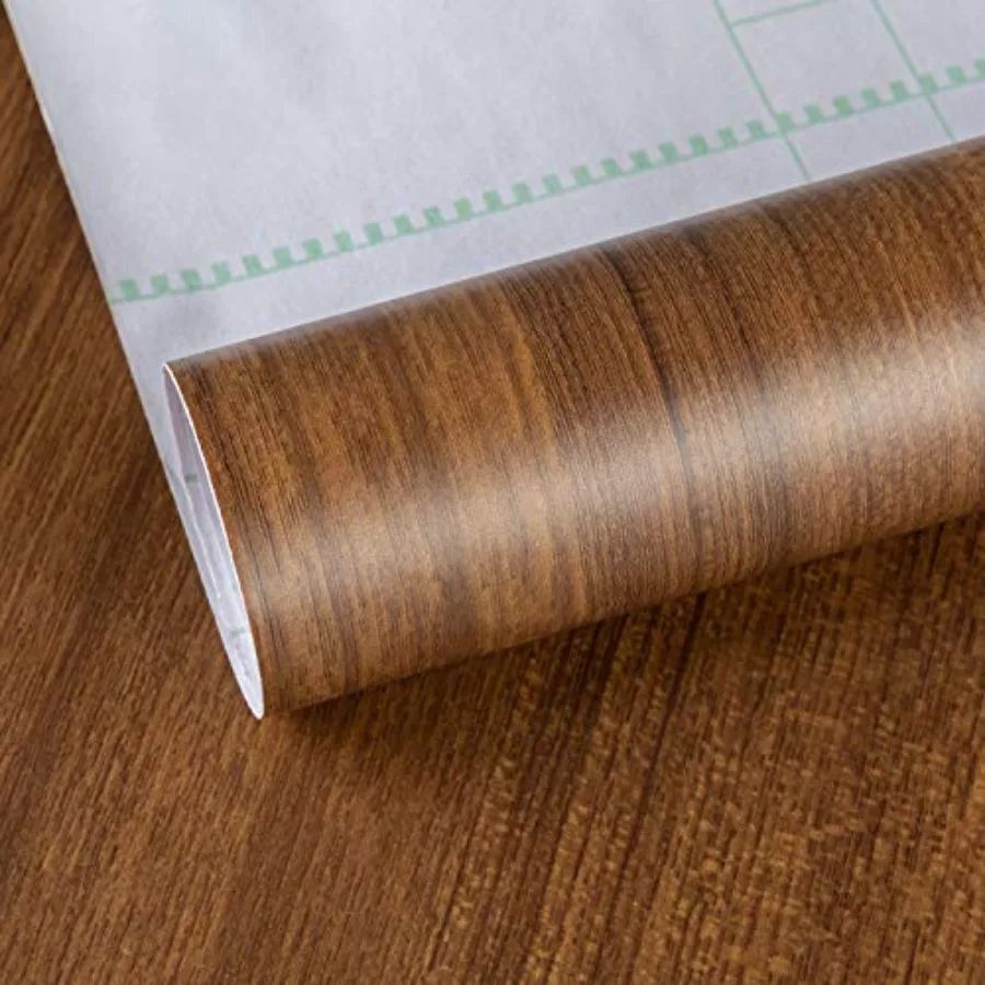 48x197inch Extra Wide Wood Peel and Stick Wallpaper Walnut Textured Contact Paper Wood Grain Vinyl Wrap Matte Thick Waterproof
48x197inch Extra Wide Wood Peel and Stick Wallpaper Walnut Textured Contact Paper Wood Grain Vinyl Wrap Matte Thick Waterproof