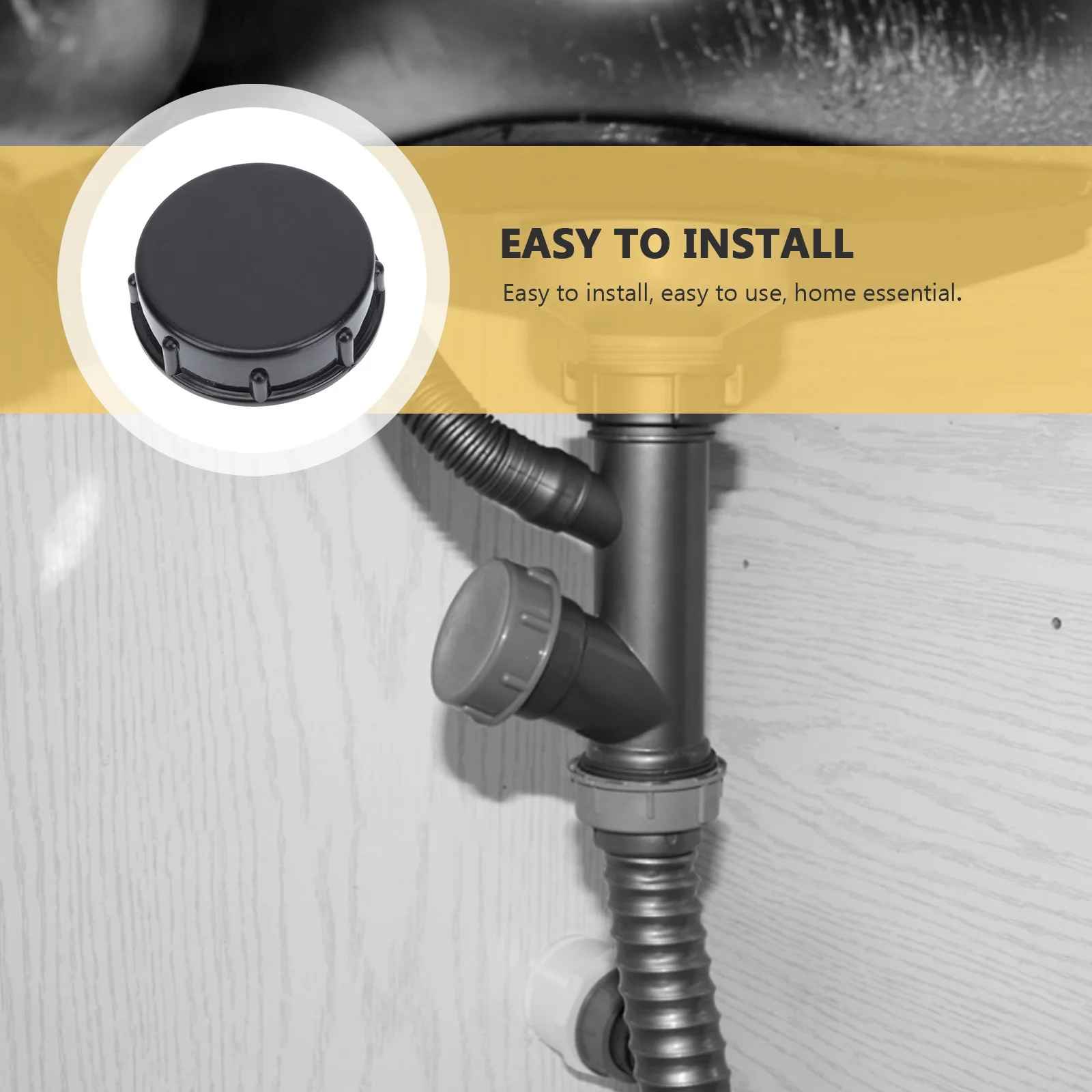 6Pcs Drain Caps Durable Plastic Pipe Plugs Wear Resistant Kitchen Drainpipe Protective Covers Thickened Caps Drain Plug
6Pcs Drain Caps Durable Plastic Pipe Plugs Wear Resistant Kitchen Drainpipe Protective Covers Thickened Caps Drain Plug