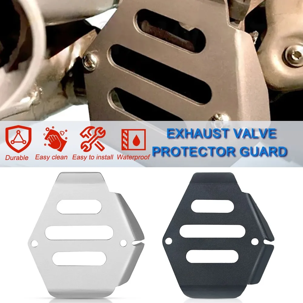 Motorcycle For BMW R1200RT R1200GS Adventure 2010-2013 2012 2011 Exhaust Flap Cover Protector pipe valve Guard Accessories 2013