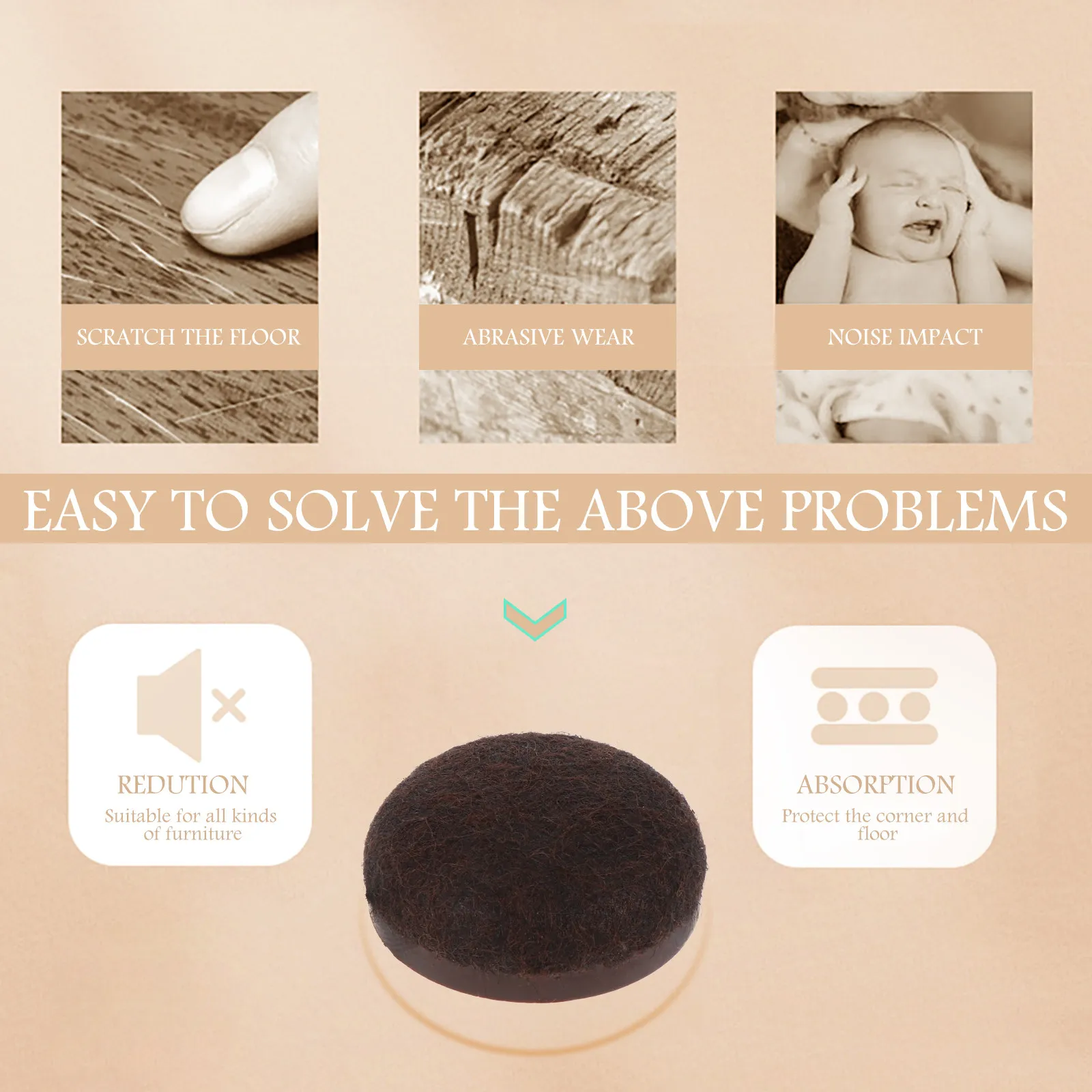 1Set Anti-Skid Furniture Leg Covers Silent Floor Protectors for Tables Chairs Hardwood Laminate Tile Floors Non-Slip Chair Table
1Set Anti-Skid Furniture Leg Covers Silent Floor Protectors for Tables Chairs Hardwood Laminate Tile Floors Non-Slip Chair Table