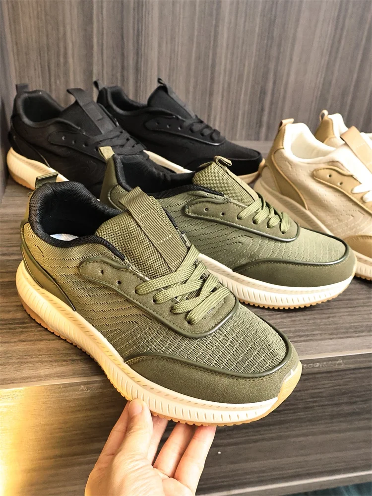 Fashionable Sporty Men's Shoes Lightweight Breathable Anti-slip Soft Bottom Casual Shoes Comfortable Air Permeability Autumn ...
Fashionable Sporty Men's Shoes Lightweight Breathable Anti-slip Soft Bottom Casual Shoes Comfortable Air Permeability Autumn ...