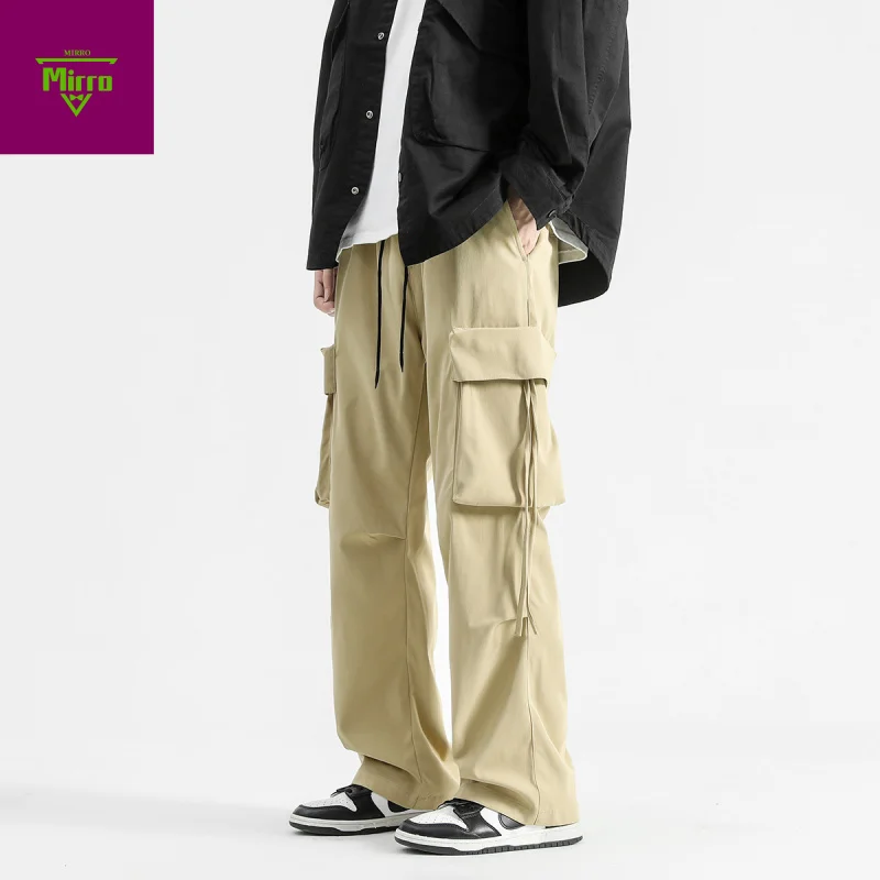 【Mirrordust】Autumn Loose Cargo Pants Hong Kong Style Student Functional Casual Pants Men Khaki Straight Long Pants
【Mirrordust】Autumn Loose Cargo Pants Hong Kong Style Student Functional Casual Pants Men Khaki Straight Long Pants