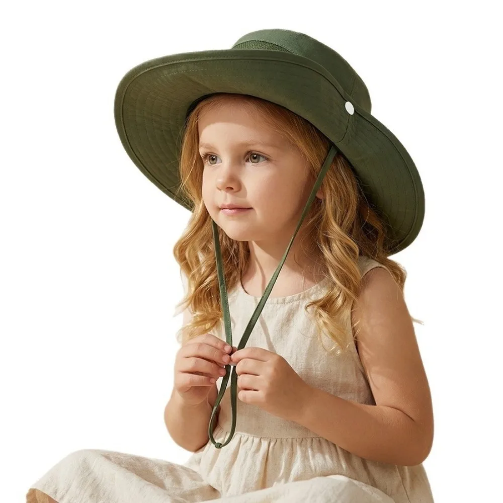 Casual Breathable Sun Hat Big Brim UV-Protective Bucket Hat Thin Fisherman Hat Children
Casual Breathable Sun Hat Big Brim UV-Protective Bucket Hat Thin Fisherman Hat Children