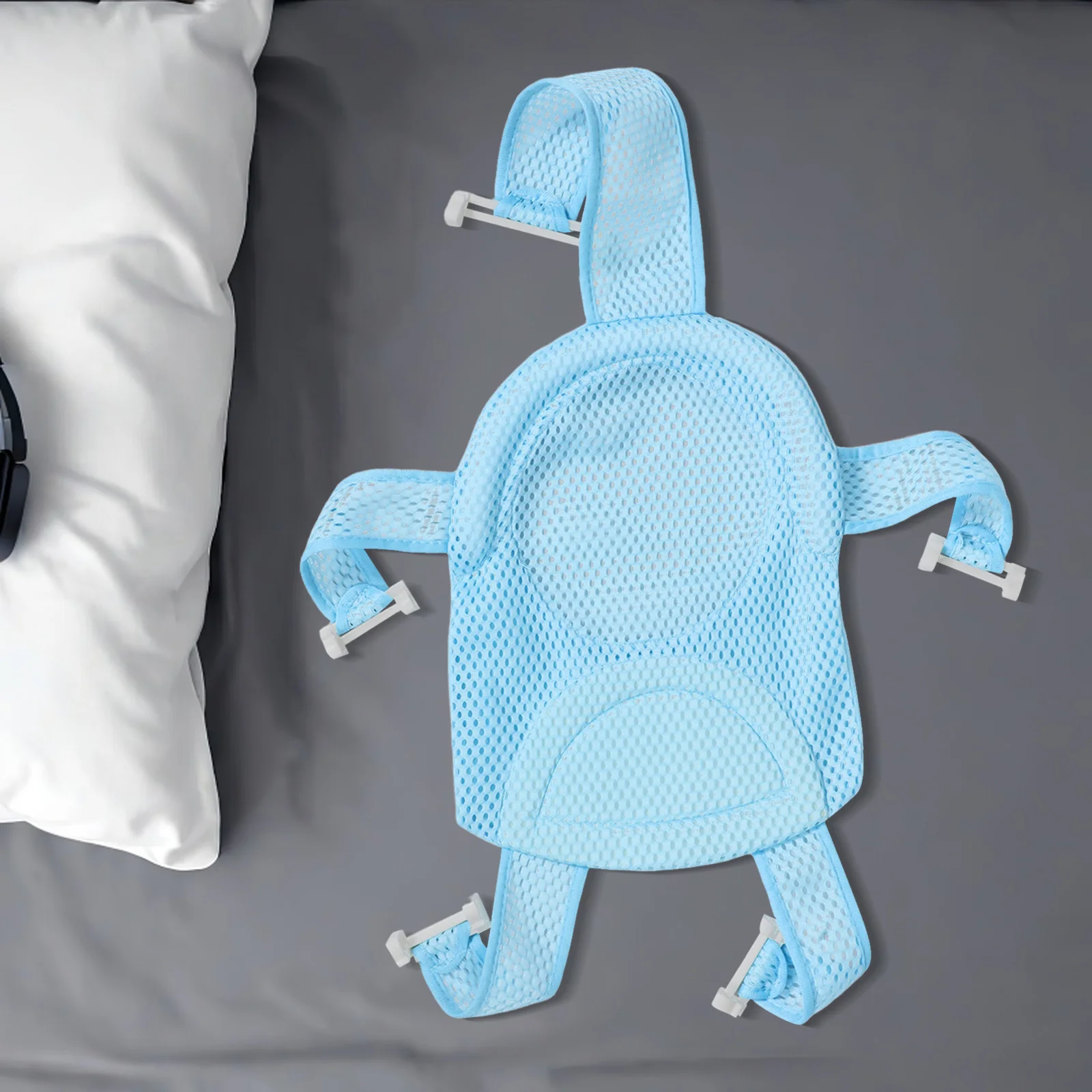 Нескользящий коврик для ванной для новорожденных, дышащая сетчатая поддержка для дома и путешествий, эргономичный дизайн, быстросохнущая поддержка детской ванны
Нескользящий коврик для ванной для новорожденных, дышащая сетчатая поддержка для дома и путешествий, эргономичный дизайн, быстросохнущая поддержка детской ванны